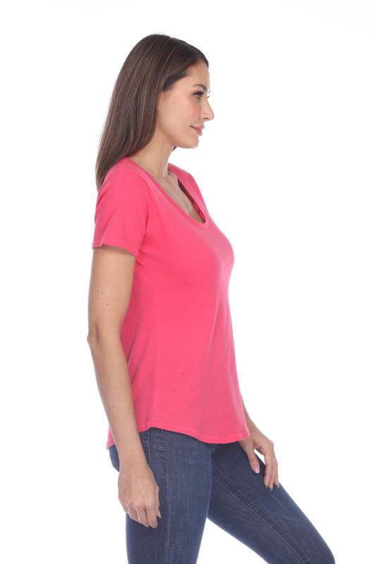 1001 Juniors Scoop Neck Tee