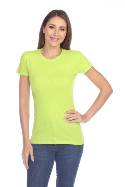 1000 Junior's Luxury Cap Sleeve Crew Neck Tee