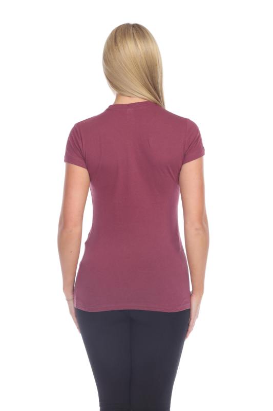1000 Junior's Luxury Cap Sleeve Crew Neck Tee