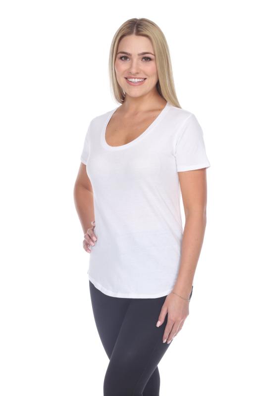 1001 Juniors Scoop Neck Tee