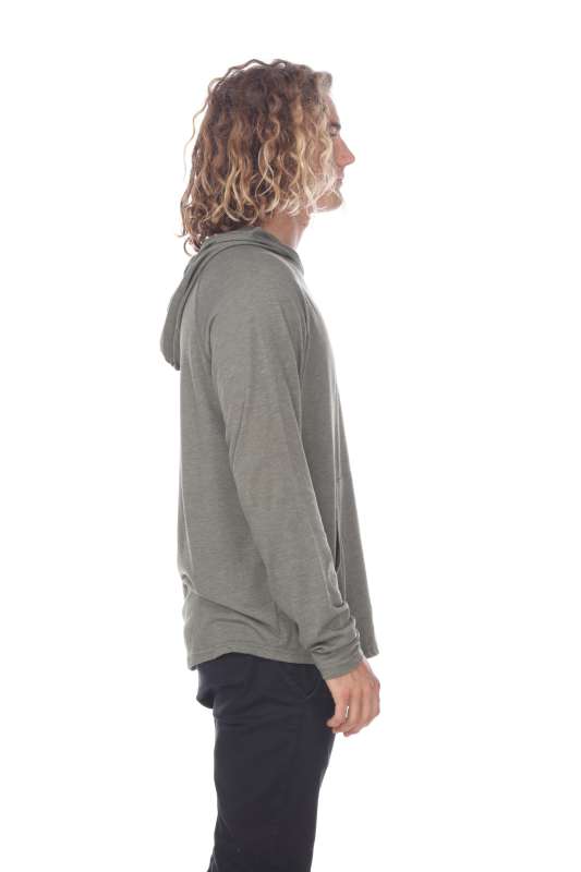 3606 Adult Unisex Pullover Hoodie with Curve Hem