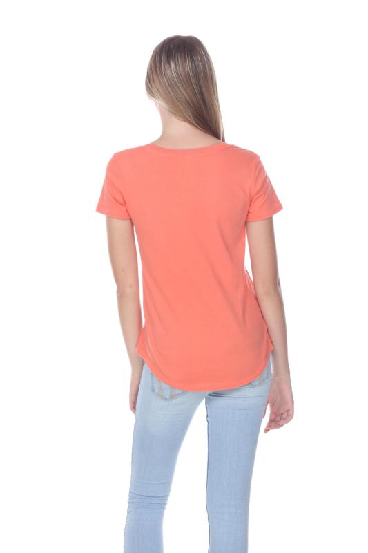 1001 Juniors Scoop Neck Tee