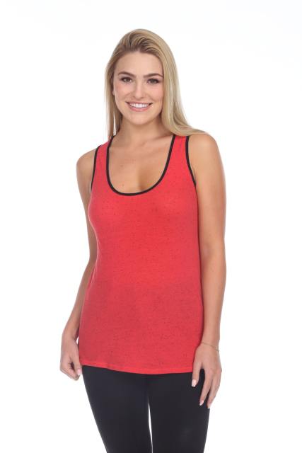 1207 Junior's Curve Hem Nub Ringer Tank