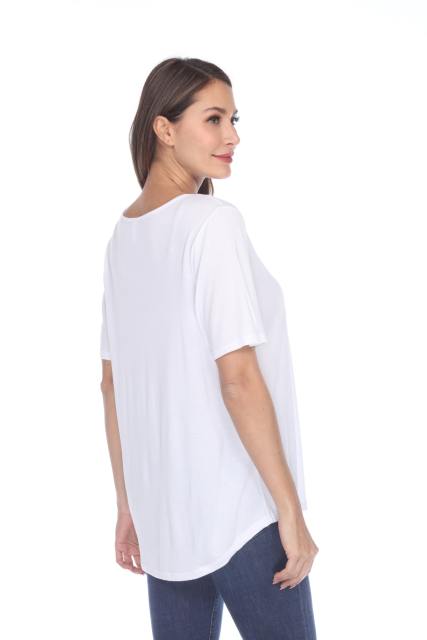 3300 Junior's Relaxed Modal Blend Tee
