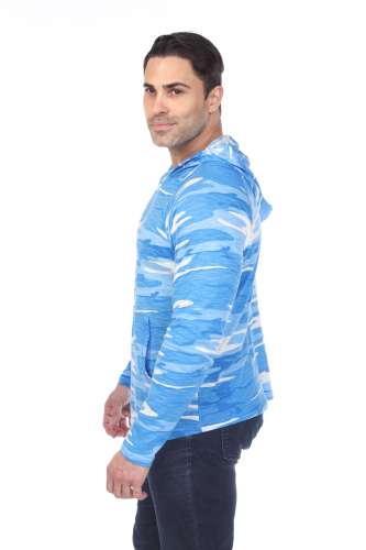 3606C Adult Unisex Camo Print Pullover Hoodie