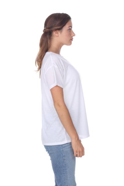 3306 Junior's Drop Shoulder Tee