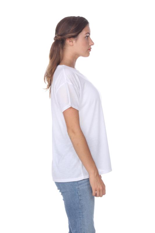3306 Junior's Drop Shoulder Tee