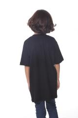 9607 Boy's Color Block V Neck Tee