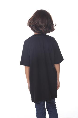 9607 Boy's Color Block V Neck Tee