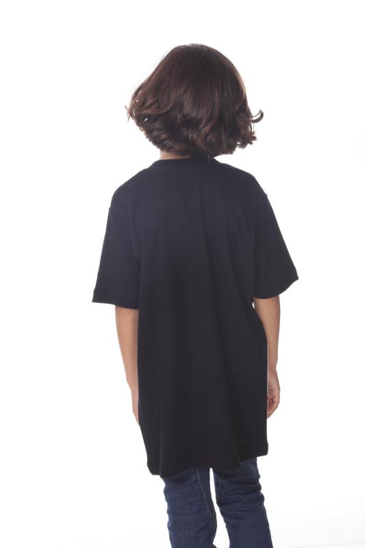9607 Boy's Color Block V Neck Tee