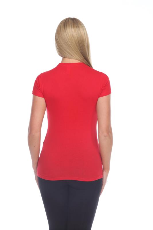 1000 Junior's Luxury Cap Sleeve Crew Neck Tee