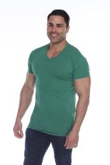 3751 Men's Tri Blend V-Neck Tee