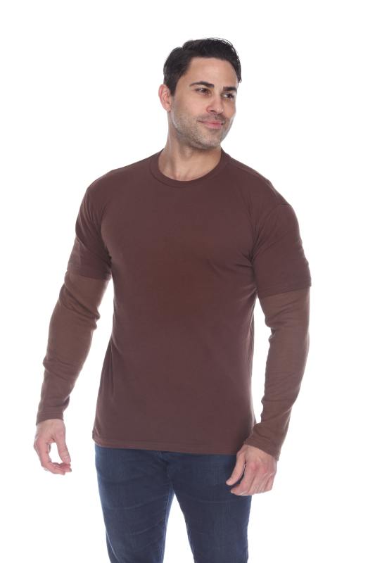 4760 Men's Thermal 2-fer Long Sleeve Jersey Tee