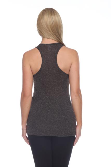 2004 Junior's Poly Linen Blend Racerback Tank