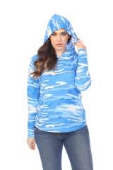 3606C Adult Unisex Camo Print Pullover Hoodie