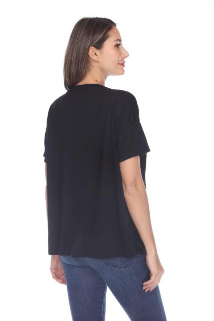 3306 Junior's Drop Shoulder Tee