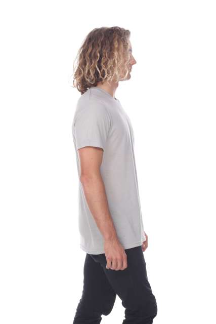 3600 Men's Short Sleeve CVC Blended Crew Neck Tee