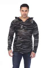 3606C Adult Unisex Camo Print Pullover Hoodie