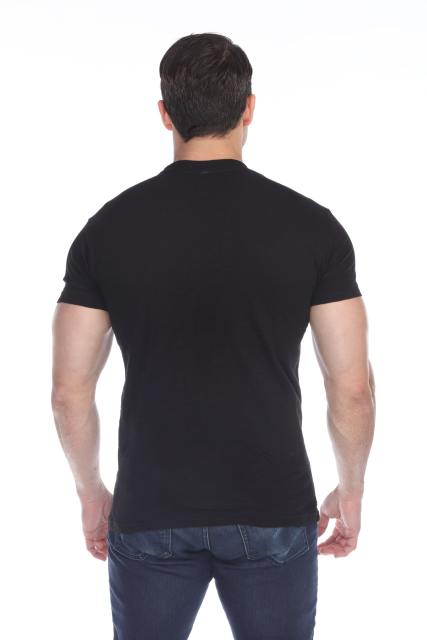 6550 Men's Short Sleeve Cotton Slub Tee