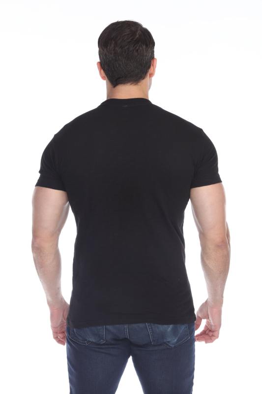 6550 Men's Short Sleeve Cotton Slub Tee