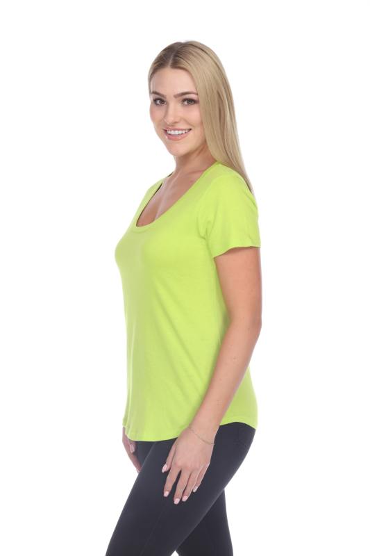 1001 Juniors Scoop Neck Tee