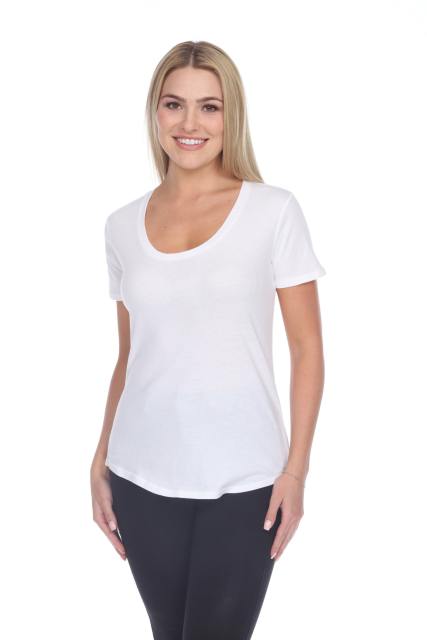 1001 Juniors Scoop Neck Tee
