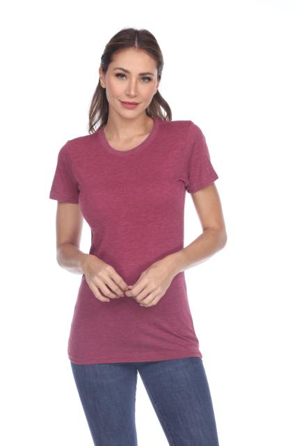 3200 Junior's Tri Blend Short Sleeve Crew Neck Tee