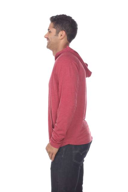 3606 Adult Unisex Pullover Hoodie with Curve Hem