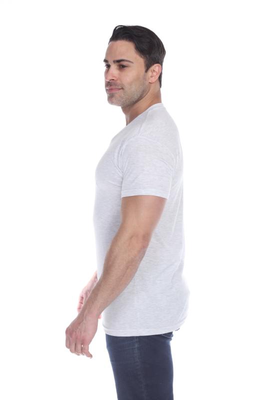 3751 Men's Tri Blend V-Neck Tee