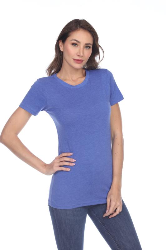 3200 Junior's Tri Blend Short Sleeve Crew Neck Tee