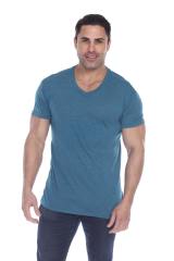 3751 Men's Tri Blend V-Neck Tee