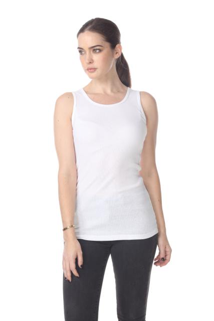 2000 2 x 1 Rib Tank Top