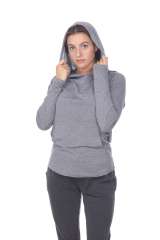 3606 Adult Unisex Pullover Hoodie with Curve Hem