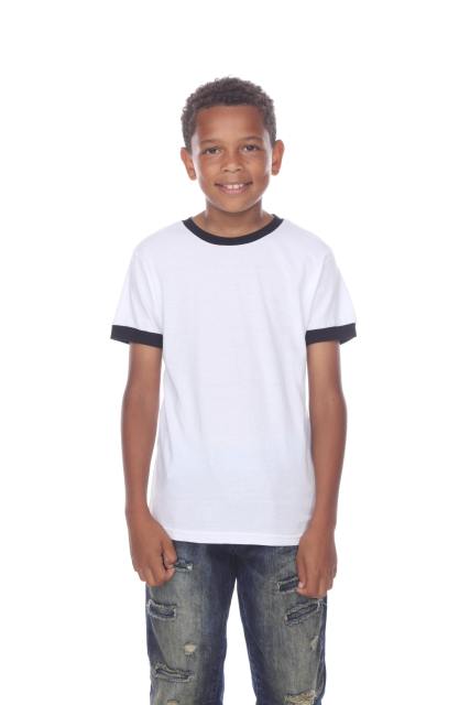 9602 Youth Short Sleeve Ringer Tee
