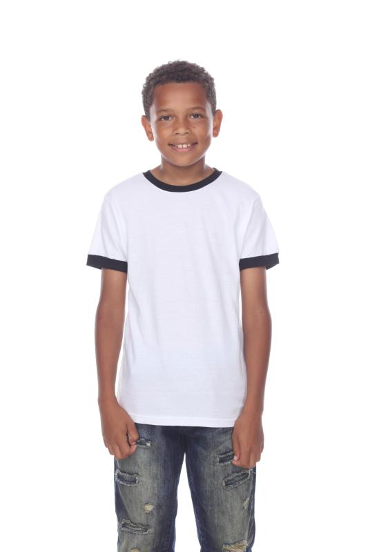 9602 Youth Short Sleeve Ringer Tee
