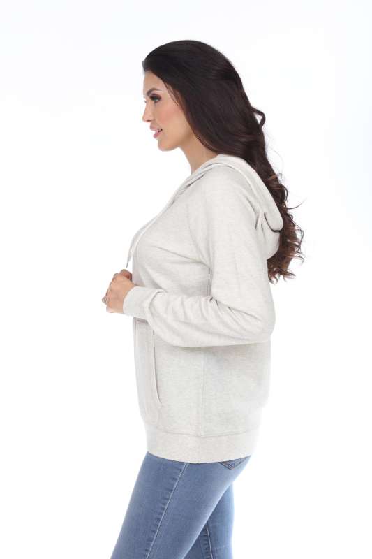 3892 Unisex French Terry Long Sleeve Zip Hoodie