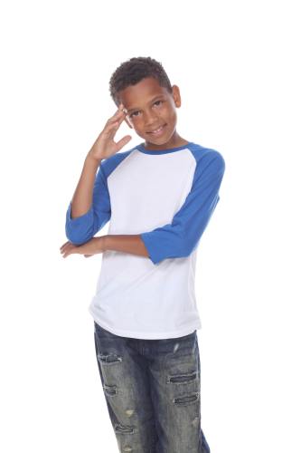 9605 Boy's Baseball Tee