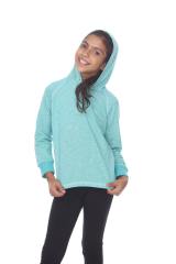 8906G Girls French Terry Pullover Hoodie