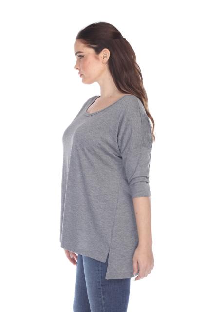 3205 Junior's Tri Blend Hi-Lo Tunic