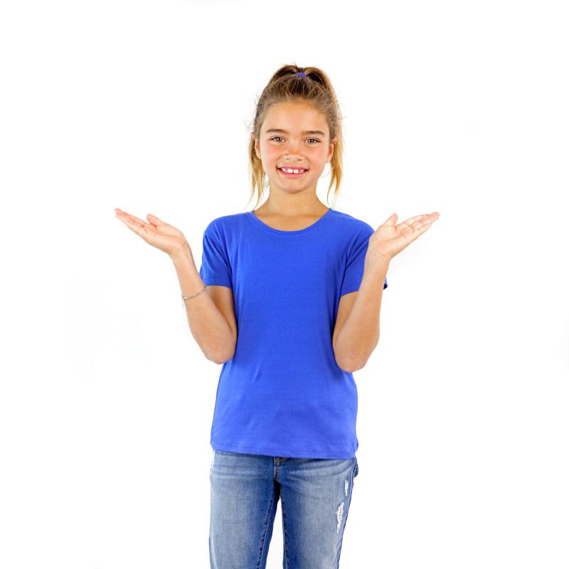 1000G Girls Cap Sleeve Crew Tee