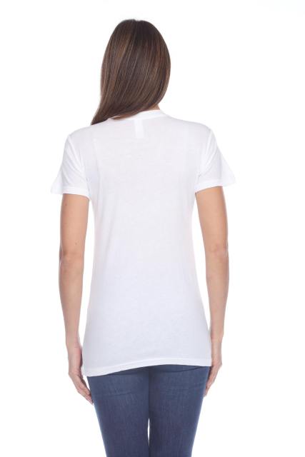 3900 Junior's Bamboo Blend Short Sleeve Crew Neck Tee