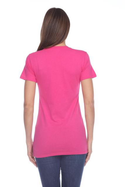 3900 Junior's Bamboo Blend Short Sleeve Crew Neck Tee