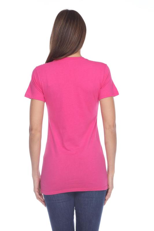 3900 Junior's Bamboo Blend Short Sleeve Crew Neck Tee
