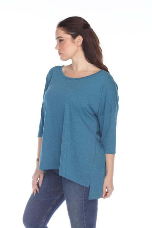 3205 Junior's Tri Blend Hi-Lo Tunic