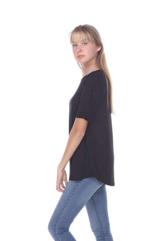 3300 Junior's Relaxed Modal Blend Tee