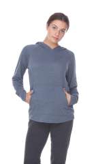 3606 Adult Unisex Pullover Hoodie with Curve Hem
