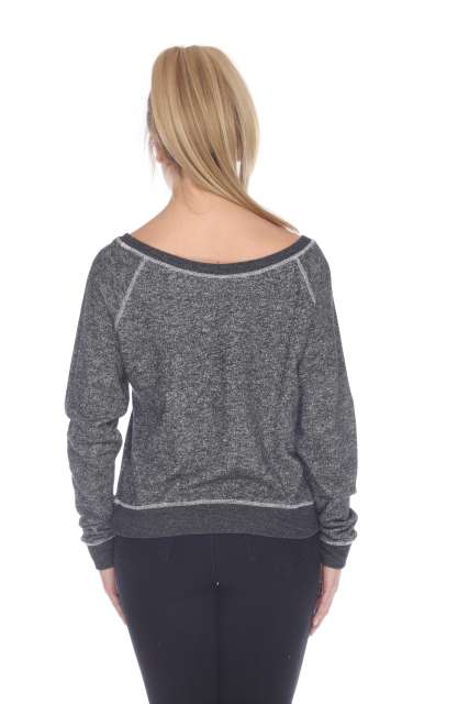 8904 Junior's French Terry Long Sleeve Pullover