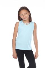 9211 Girls Cross Strap Front Tank