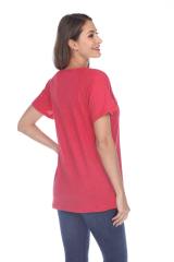 3207 Junior's Tri-blend Essential Hi-Lo Pocket Tee