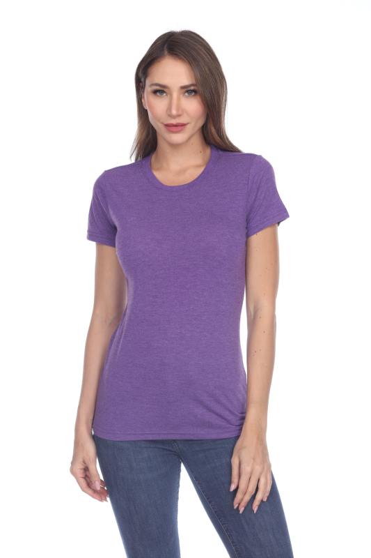 3200 Junior's Tri Blend Short Sleeve Crew Neck Tee